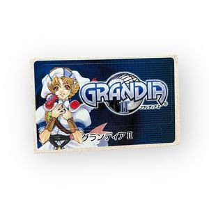 Sony‎ PlayStation 2 PS2 Grandia II 2 Vintage VTG 2000 Memory Card Sticker